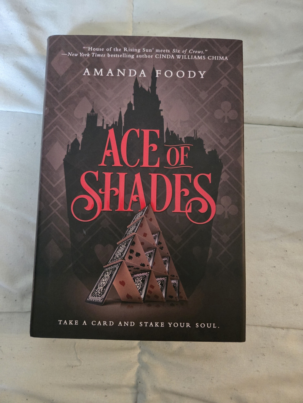 Amanda Foody "Ace of Shades" Hardcover Book - Owlcrate, Signed